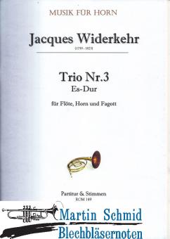 Trio Nr.3 Es-Dur (Hr.Fl.Fag) 