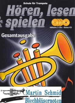 Hören, lesen & spielen Band 1-3 (Gesamtausgabe - Buch + Online-Audio) 