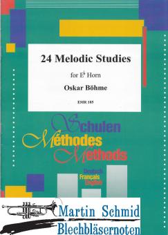 24 Melodic Studies (Horn in Es) 