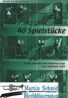 40 Spielstücke in der unteren und mittleren Lage 