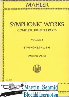 Symphonies Nr. 4-6 (Complete Trumpet Parts) 