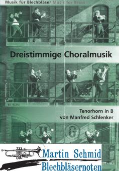 Dreistimmige Choralmusik (Tenorhorn Stimme) 