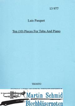 10 Pieces for tuba and piano 