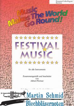 Festival Music (1/3/4 Stimme für Posaune/Bariton im Bass-Schlüssel) 