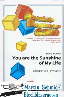 You are the Sunshine of My Life (variable Besetzung)(Piano.Perc ad lib) 
