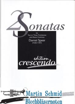 2 Sonatas (2/3Pos.Bc) 