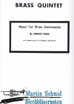 Music for Brass Instruments (212;Tuba ad lib) 
