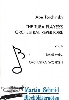 Orchestral Excerpts Vol. 6 (Tschaikowsky Orchesterwerke Heft 1) 