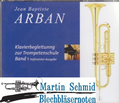 Klavierbegleitung zur Trompetenschule Band 1 (3 CD in verschiedenen Tempi) 