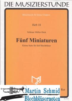 5 Miniaturen - Kleine Suite (212;211.01) 