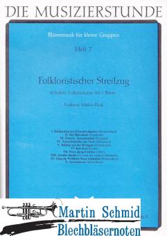 Folkloristischer Streifzug: 10 Leichte Volksliedsätze 