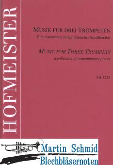 Zeitgenössische Musik für 3 Trompeten 