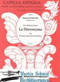 La Hieronyma (Bc) (Urtext - hieber) 