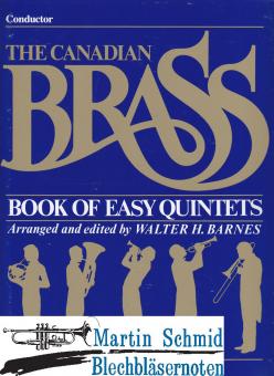 Canadian Brass Easy Quintets (Partitur) 