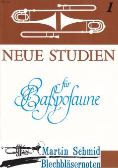 Neue Studien für Bassposaune Heft 1 