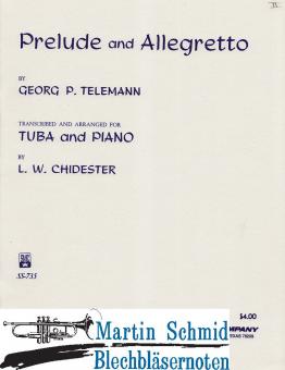 Prelude and Allegretto 