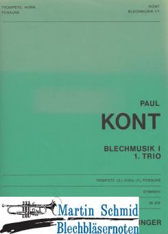 Blechmusik I: Trio (Stimmen) 