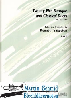 25 Baroque and Classical Duets Heft 2 