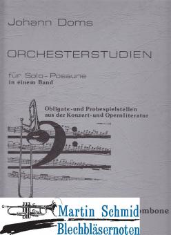 Orchesterstudien für Solo-Posaune in einem Band 