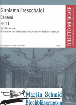 Canzoni per Basso solo Heft 1 