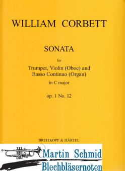 Sonata in C (Trp.Ob/Vl.Orgel/Bc) 