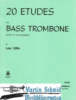 20 Etudes für Baßposaune 