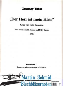 Der Herr ist mein Hirte (SATB.SoloPos) Partitur+Solostimme 